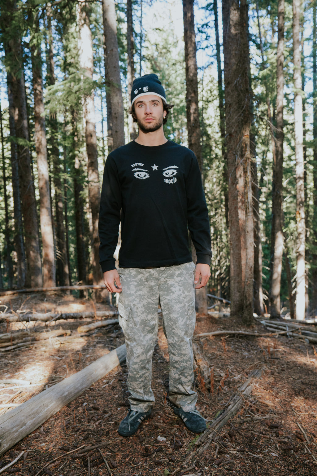 Newworld Eyes Heavyweight LongSleeve T-Shirt