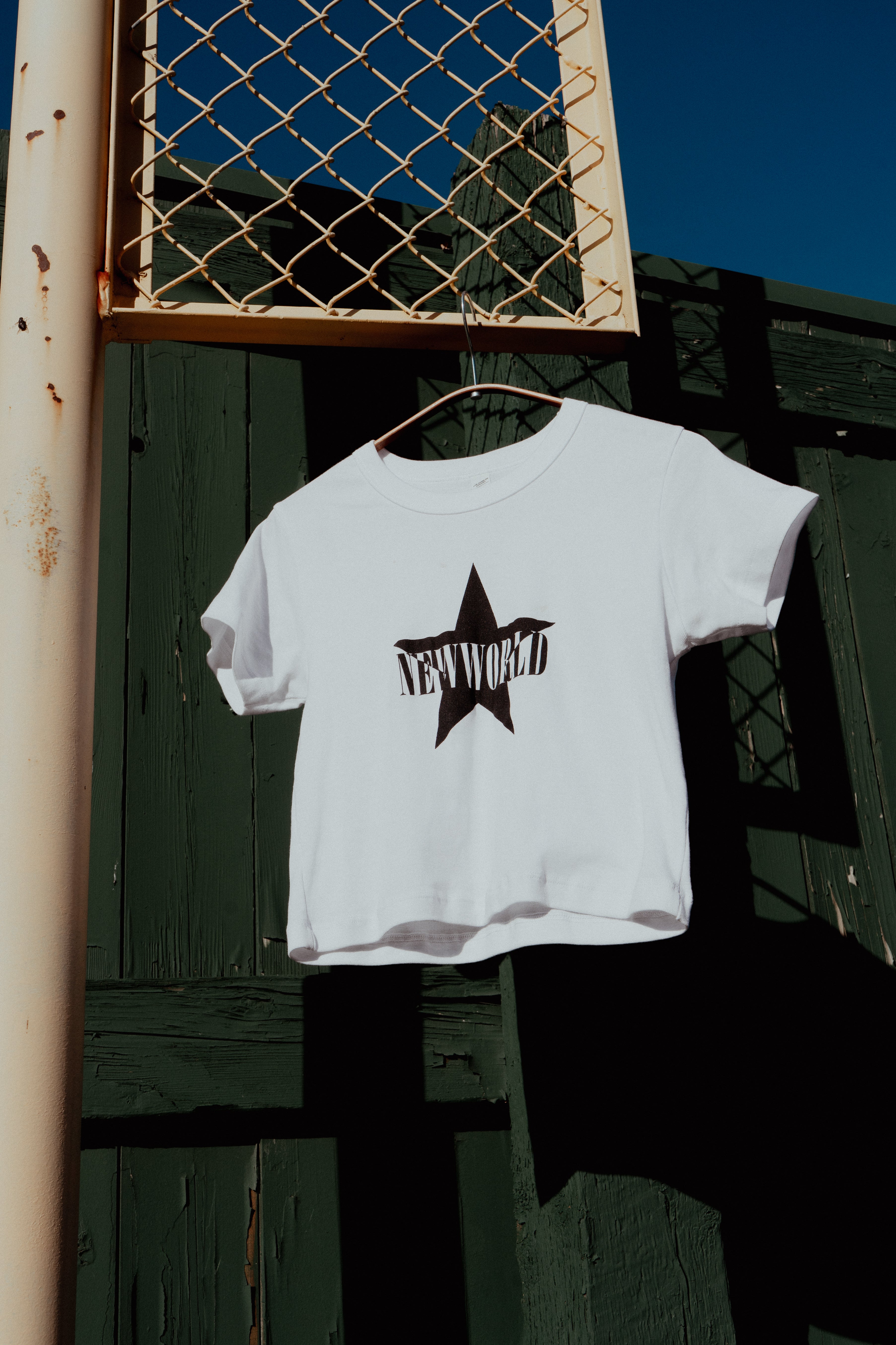 Newworld BabyRib Star Crop Top