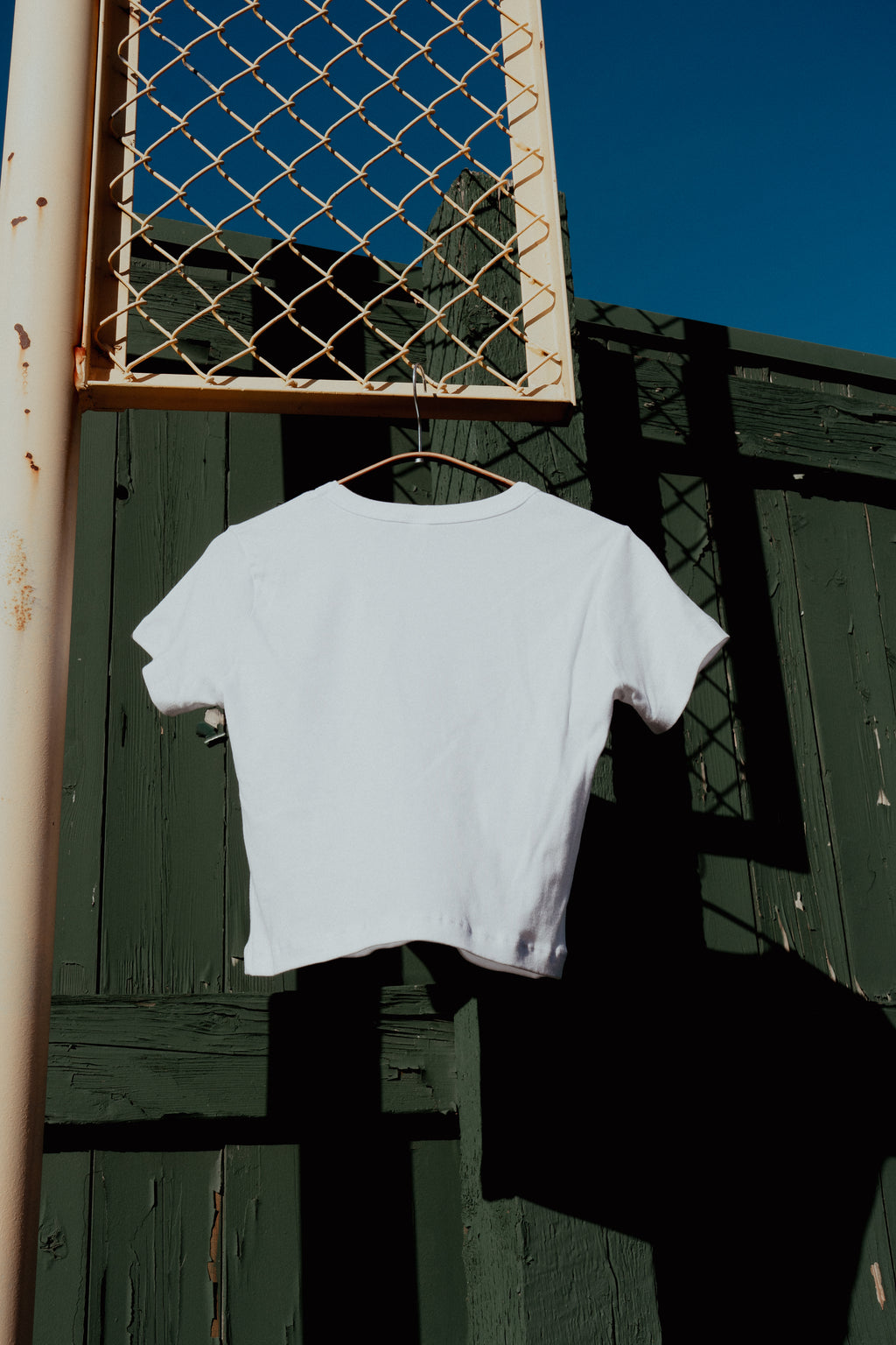 Newworld BabyRib Star Crop Top